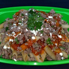 Ground Beef Tomato Pasta